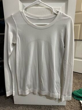 lululemon athletica White swiftly relaxed Long-Sleeve